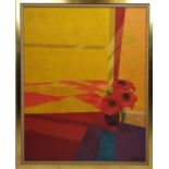 RAYMOND MARTINEZ (British, b.1937) 'La Mole, Provence', oil on canvas, with Lefevre gallery label