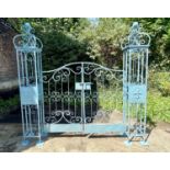 ARCHITECTURAL GARDEN GATE, Regency style, 168x166.