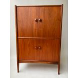 'A YOUNGER LTD' CABINET, 84cm x 45cm x 129cm H, 1970's Scottish mahogany, with four doors and fitted