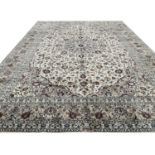 FINE PERSIAN ISPHAHAN DESIGN CARPET, 400cm x 298cm.