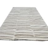 CONTEMPORARY FLATWEAVE CARPET, 305cm x 200cm.