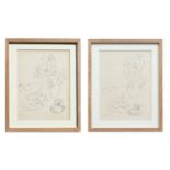 HENRI MATISSE (French, 1869 ? 1954), a pair of Still Life collotypes A4 and A5, suite: Themes and