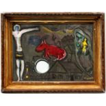 MARC CHAGALL (Russian/French, 1887 ? 1985) 'Crucifixion', signed in the plate, lithograph, printed