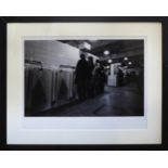 ROLLING STONES AT THE URINALS IN VICTORIA STATION, 11/10/64, Keith Richards, Brian Jones in the