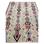 ABSTRACT ANATOLIAN KILIM, 2988cm x 211cm.