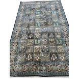 SILK HEREKE DESIGN RUG, 150cm x 95cm.