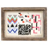 SONIA DELAUNAY (Ukrainian-born French, 1885 ? 1979), colour pochoir, signed in the plate, 1924,