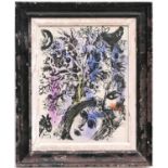 MARC CHAGALL (Belarusian-French, 1887 ? 1985) 'Lovers', trial proof with unique colourway,