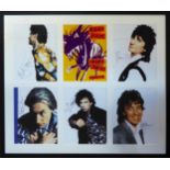 ROLLING STONES URBAN JUNGLE, fully signed photographs, provenance from the late Bill Harrison