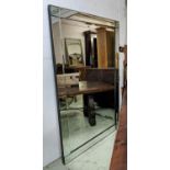 VENETIAN STYLE MIRROR, 123 cm H x 184cm L.