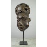 A BANOUN HEAD, Cameroon. 80cm H