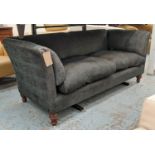 BEAUMONT & FLETCHER POMPADOUR LOW BACK SOFA, 200cm W.