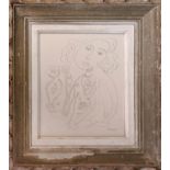 HENRI MATISSE, Femme, collotype, signed in the plate, edition: 950, themes and variations, printed