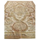 AUBUSSON SAVONNERIE DESIGN CARPET, 310cm x 230cm.