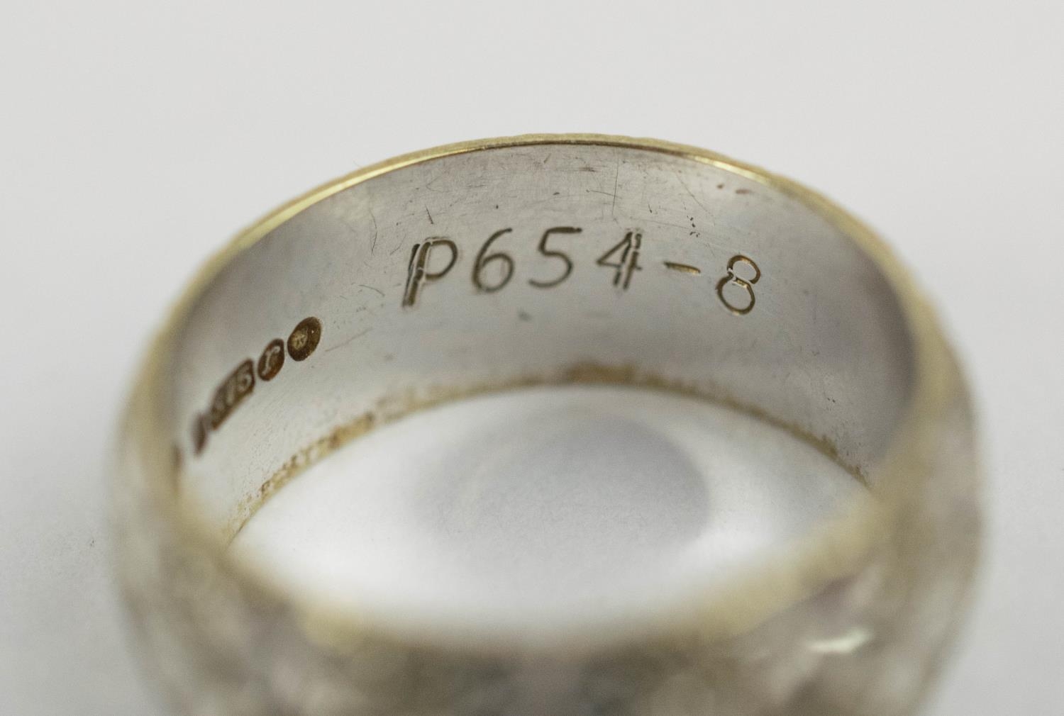 DRESS RINGS, three various, 9ct gold, comprising signet ring with inscription to back, ?All my love, - Image 13 of 17