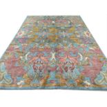 C.F.A VOYSEY DESIGN CARPET, 308cm x 210cm.