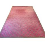 DHURRIE CARPET, 379cm x 244cm.