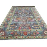 CONTEMPORARY GAROUS DESIGN CARPET, 271cm x 182cm.