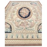 AUBUSSON SAVONNERIE DESIGN CARPET, 310cm x 240cm.