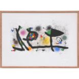 JOAN MIRO (1893-1983), 'Sculptures', large lithograph, signed in the plate, 54cm x 75cm. (Subject to
