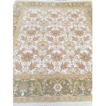 WILLIAM MORRIS DESIGN RUG, 225cm x 180cm