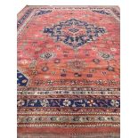 ANTIQUE OUSHAK CARPET, 430cm x 350cm.