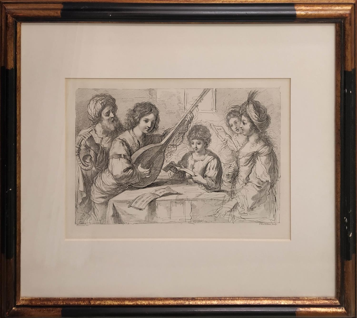 AFTER BARTOLOZZI, five various engravings, after the Italian Masters, varying frames and sizes. (5) - Image 3 of 5