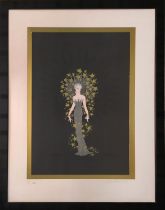 ERTÉ (ROMAIN DE TIRTOFF) (1892-1990), 'Starstruck', screen print with gilt, 44cm x 67cm, framed (