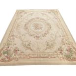 AUBUSSON SAVONNERIE DESIGN CARPET, 306cm x 240cm.