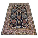 SHIRVAN RUG, 200cm x 132cm.