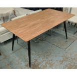 DINING TABLE, 160cm x 90cm.