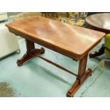 WRITING TABLE, 77cm H x 140cm x 70cm, French Louis Philippe style cherrywood, having three frieze