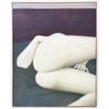 ALEX BERDAL (French b. 1945) 'Reclining Nude', oil on canvas, 82cm x 66cm, framed. (Subject to ARR -