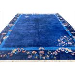 CHINESE ART DECO CARPET, 300cm x 250cm.