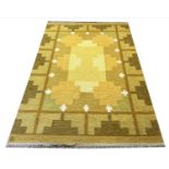 SWEDISH FLATWEAVE CARPET, 242cm x 165cm.