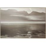 TIM HALL (Contemporary British photographer), 'Mist on Kotor Bay', archival pigment print on
