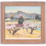 YVES BRAYER, Provence, handsigned lithograph, 49cm x 54cm. (Subject to ARR - see Buyer's Conditions)