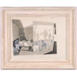 PABLO PICASSO, Untitled, dated in plate 6/12/57, photolithograph, suite: La Chute D'lcare,