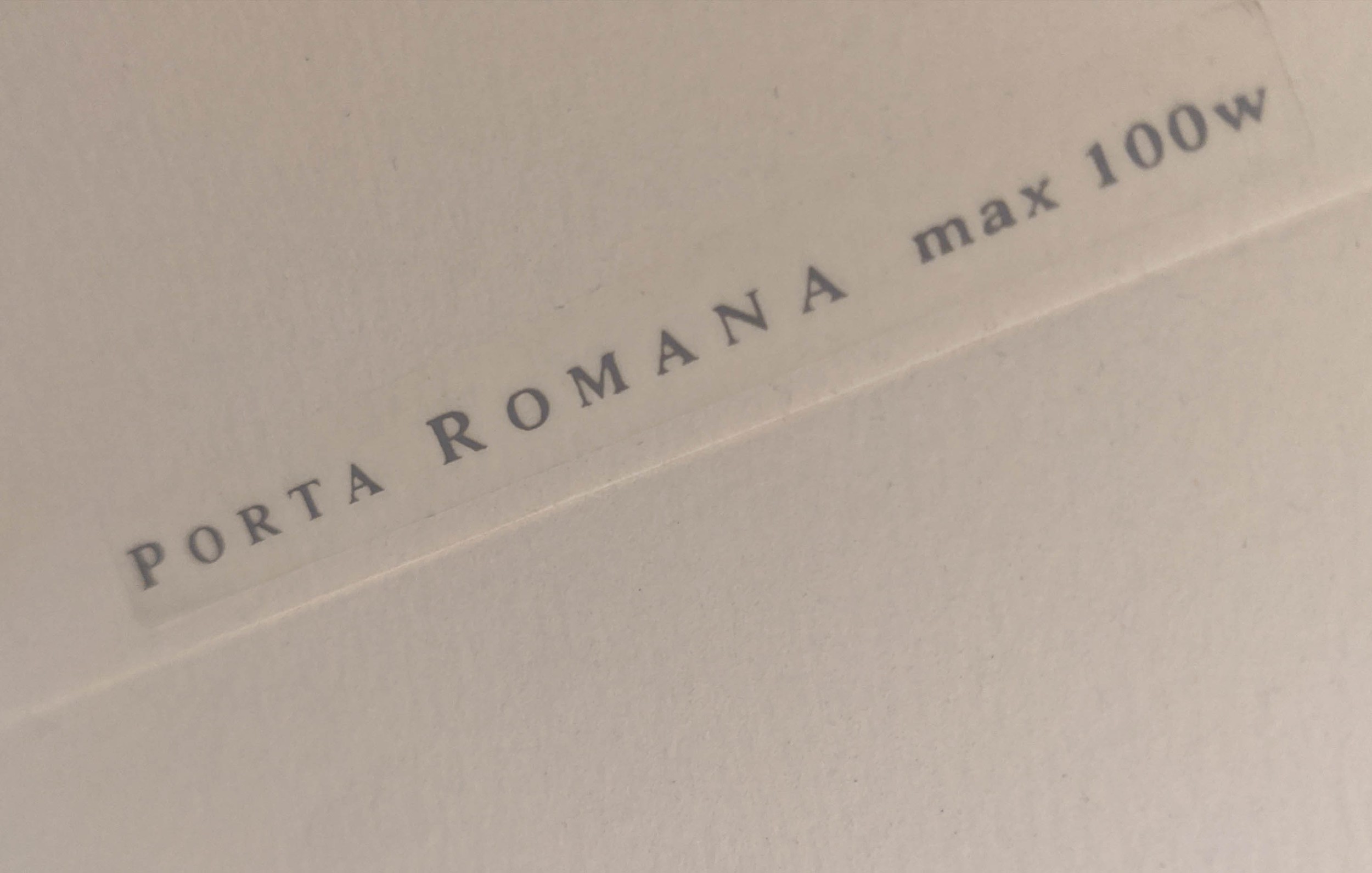 PORTA ROMANA READING FLOOR LAMP, 133cm H. - Image 6 of 6