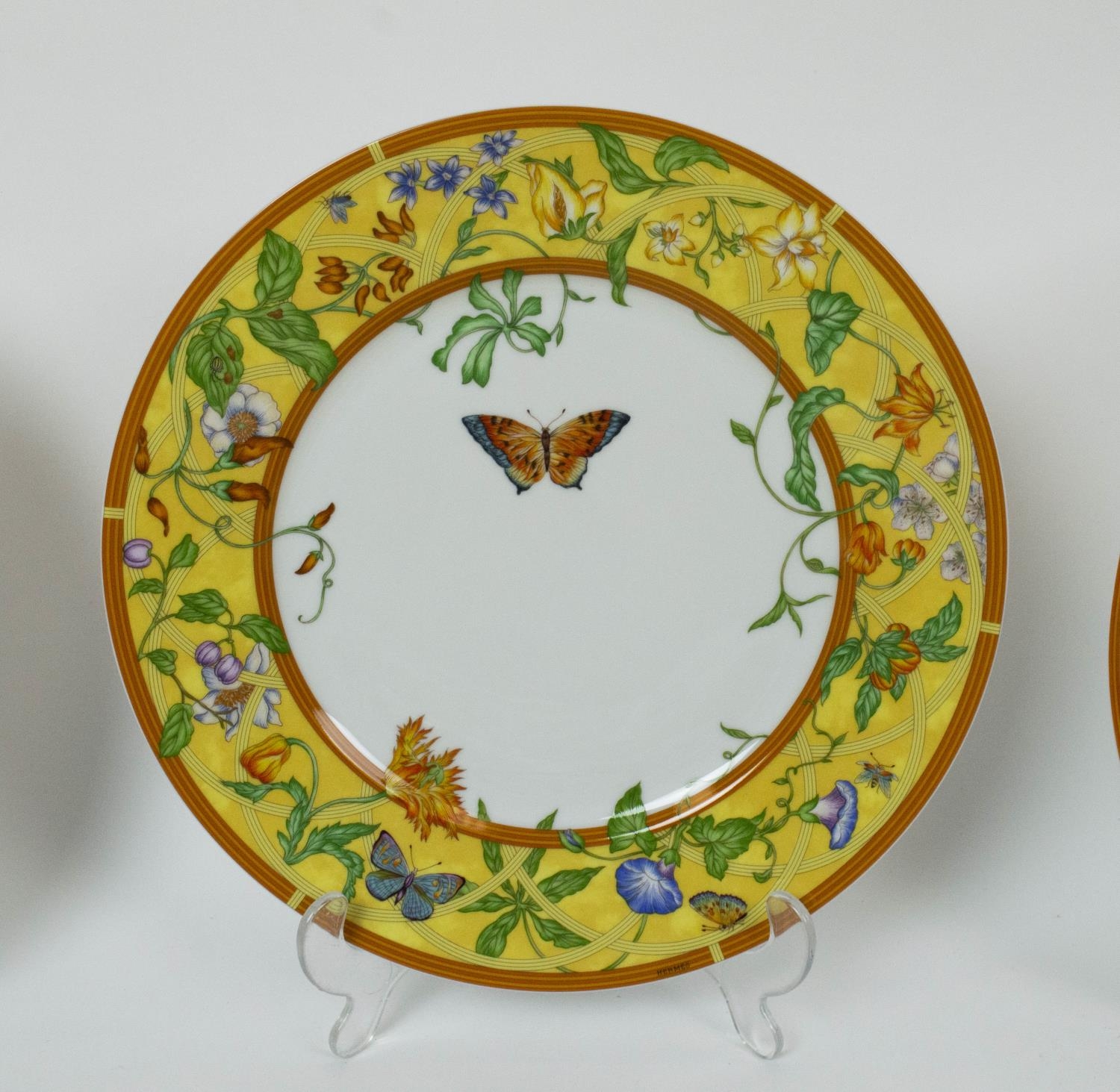 PART HERMES DINNER SERVICE, 'La Siesta Hermes Paris', including ten side plates, three dinner - Image 6 of 9