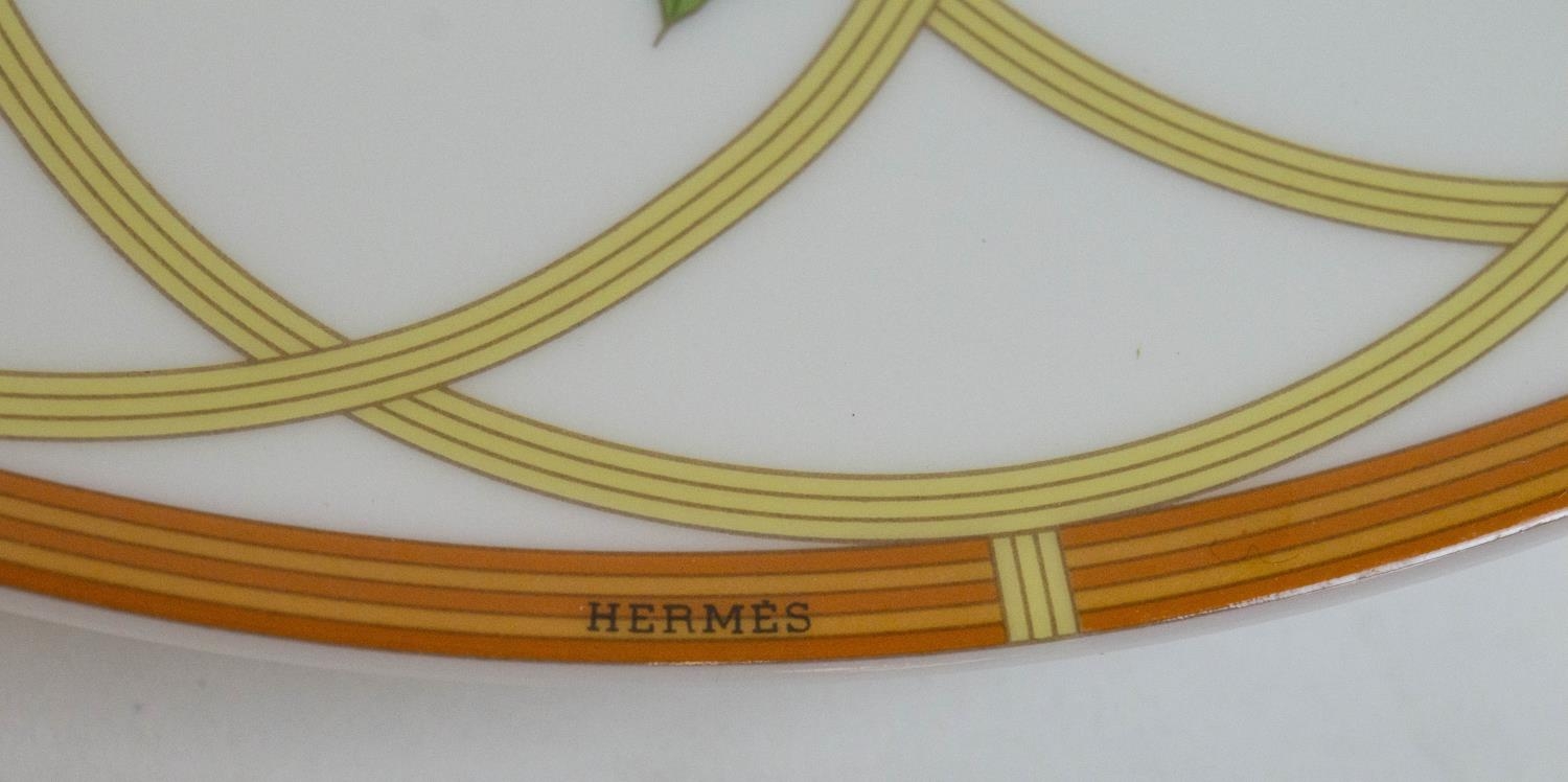 PART HERMES DINNER SERVICE, 'La Siesta Hermes Paris', including ten side plates, three dinner - Image 9 of 9