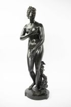 FERDINAND BARBEDIENNE (1810-1892) BRONZE FIGURE, 19th century French Neo Classical style, signed and