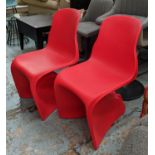 CASAMANIA HER CHAIRS, a pair, by Fabio Novembre, 86cm H approx. (2)