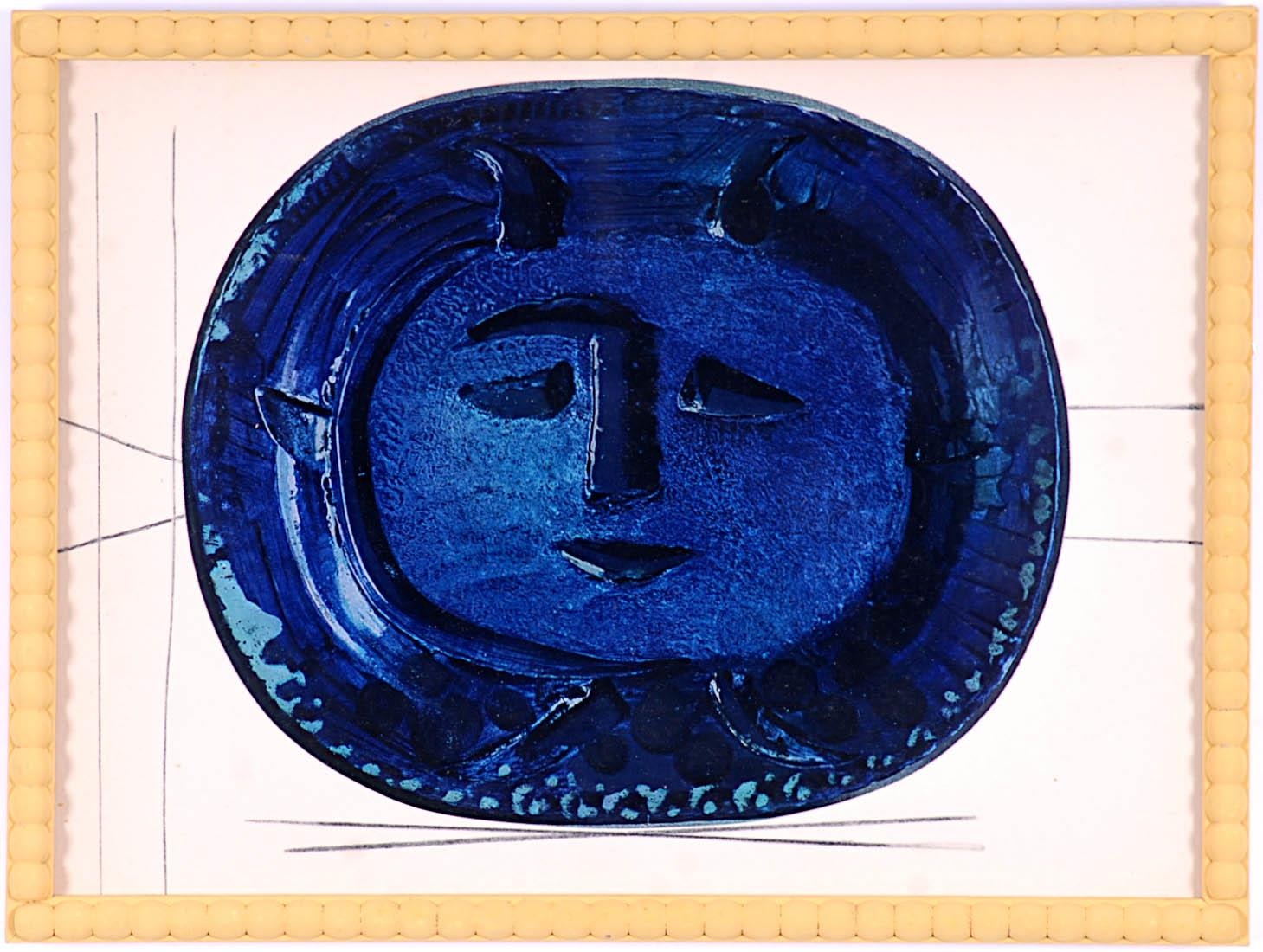 PABLO PICASSO, six quadrichromes Study of Plates, suite: Ceramiques 1948, 26.5cm x 36.5cm, hand - Image 3 of 7