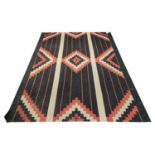 FLAT WEAVE CARPET, 280cm x 184cm.