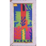 AFTER HENRI MATISSE, lithographic poster, Matisse, The cut outs, National Gallery of Art,