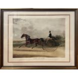 J R MACKRELL, after W J Shayer 'Lord William', hand coloured engraving, 66cm x 50cm, framed and