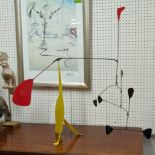 AFTER ALEXANDER CALDER MOBILE, 70cm x 85cm x 40cm approx.