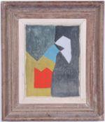 SERGE POLIAKOFF, Abstract in Colours, pochoir after the gouache, issued for Dix ans D’Art