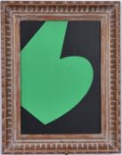 ELLSWORTH KELLY, Green Abstract, Original Lithograph, Published by Maeght Atelier 1958, 37cm x 26cm.
